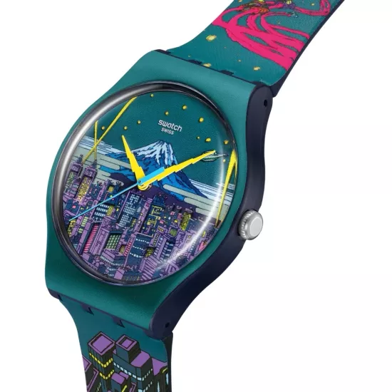 EXPRESSWAY TO THE FUTURE Swatch SUOZ374 saat