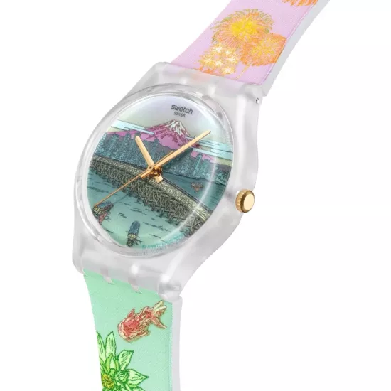 BRIDGE TO THE PAST Swatch SO28Z137 saat