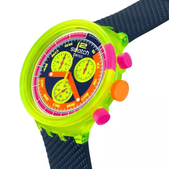Swatch NEON TO THE MAX SB06J100 | Bwatch